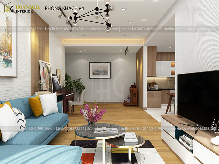 thiết kế căn hộ chung cư cao cấp v-star 1